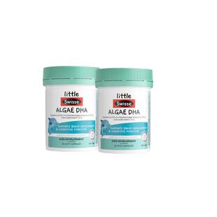 【自营】Swisse斯维诗儿童藻油婴幼儿眼脑发育DHA 效期27.3