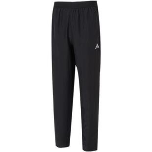 【自营】Adidas阿迪达斯长裤新款直筒休闲裤黑色透气运动裤IP4472