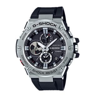 卡西欧GST100 GSHOCK40周年限定钢铁之心光能蓝牙手表男 GST-B100