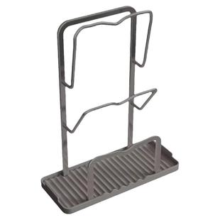 锅盖架子壁挂免打孔厨房置物架多功能放置器放砧板菜板收纳锅铲架