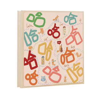 覆膜情侣相册diy自粘式照片收纳5寸6寸7拍立得自粘式3寸4家庭影集