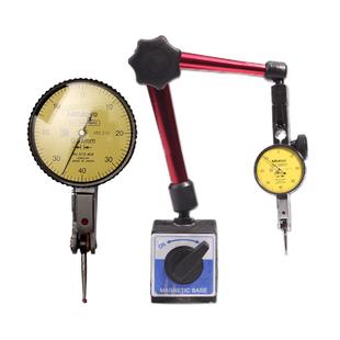 台湾三丰杠杆百分表表座指示表测头机械测针校表百分表头磁性表座