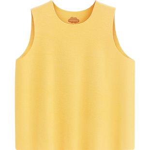 Aengbay德绒背心婴儿马甲保暖内衣上衣秋冬儿童打底衣宝宝背心