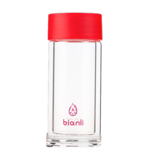 鲤集双层玻璃杯清新可爱花茶水杯150~250ml小巧便携杯泡茶杯子女