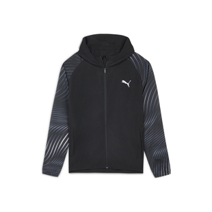 PUMA彪马男子跑步健身训练外套 RUN FAVORITE JACKET 524221