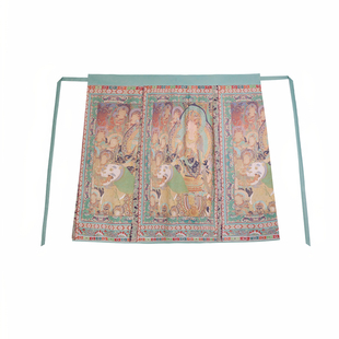 听旬壁上观冬季汉服女原创国风羊绒双面呢短外套日常改良宋制旋裙