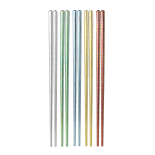 康宁纯钛筷子24g轻奢高档分餐筷家用耐高温抗菌防霉一人一筷专用