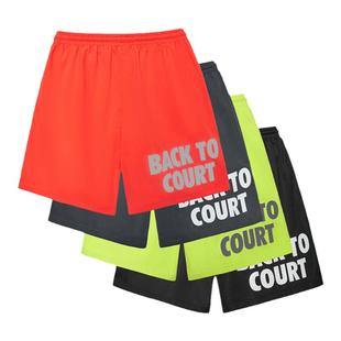 UH篮球美式短裤男健身训练运动梭织四分裤夏季不过膝透气速干球裤