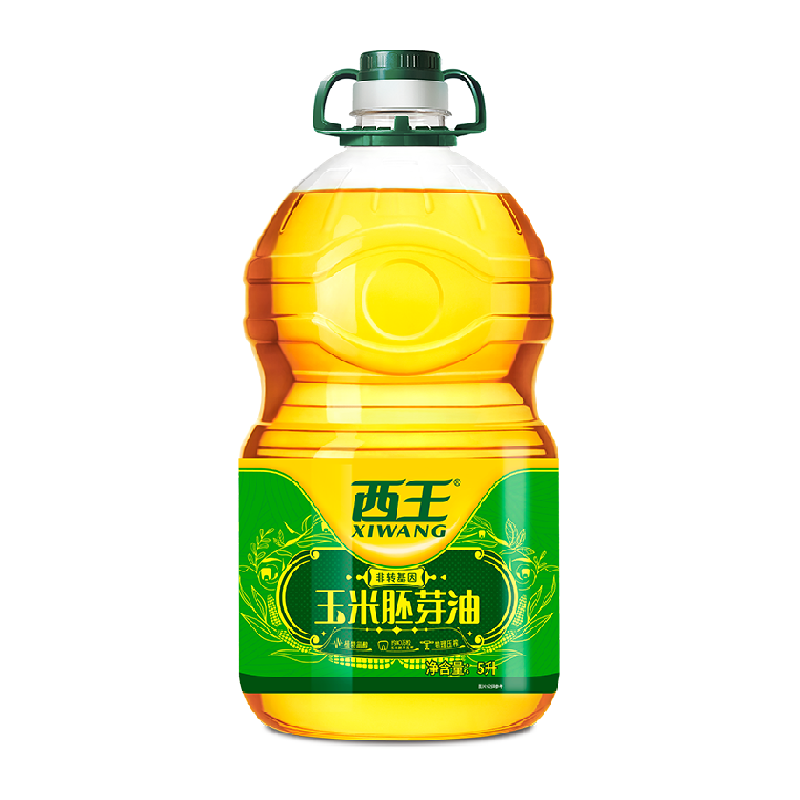 【生产日期2024年1月】西王玉米胚芽油5L食用油非转基因物理压榨