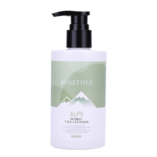 阿尔卑斯丝语洁面泡沫清洁泡泡洗面奶，发新款 白色按压头