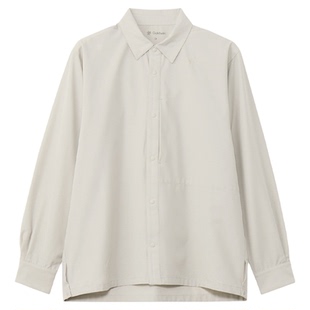 Goldwin混羊毛长袖衬衫户外登山徒步男女同款