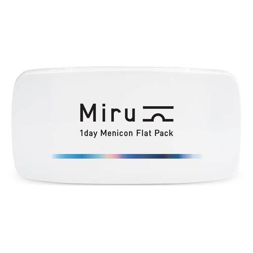 目立康Miru米如小纸片隐形眼镜日抛30片*4盒装近视水润透明