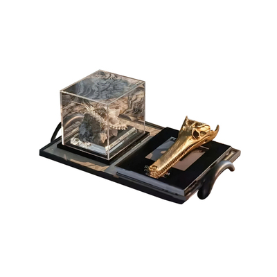 一匚玻璃苔藓展厅样板间欧式