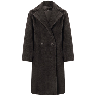 歌莉娅冬季高端大衣长款外套女