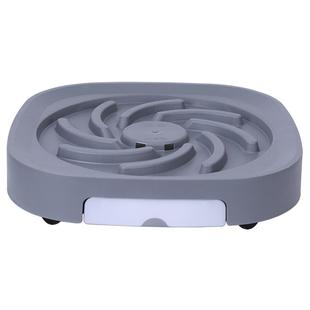 可移动花盆托盘带轮盆栽底座托盘滚轮滑轮加厚塑料万向轮接水托盘