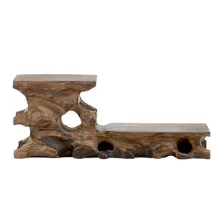 红木雕刻奇石根雕底座 紫砂壶花盆工艺品摆件木托 实木质花瓶木座