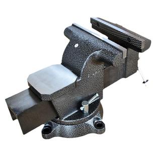 大象台虎钳美式精密工业级球铁耐用带弧形钳口台虎夹钳