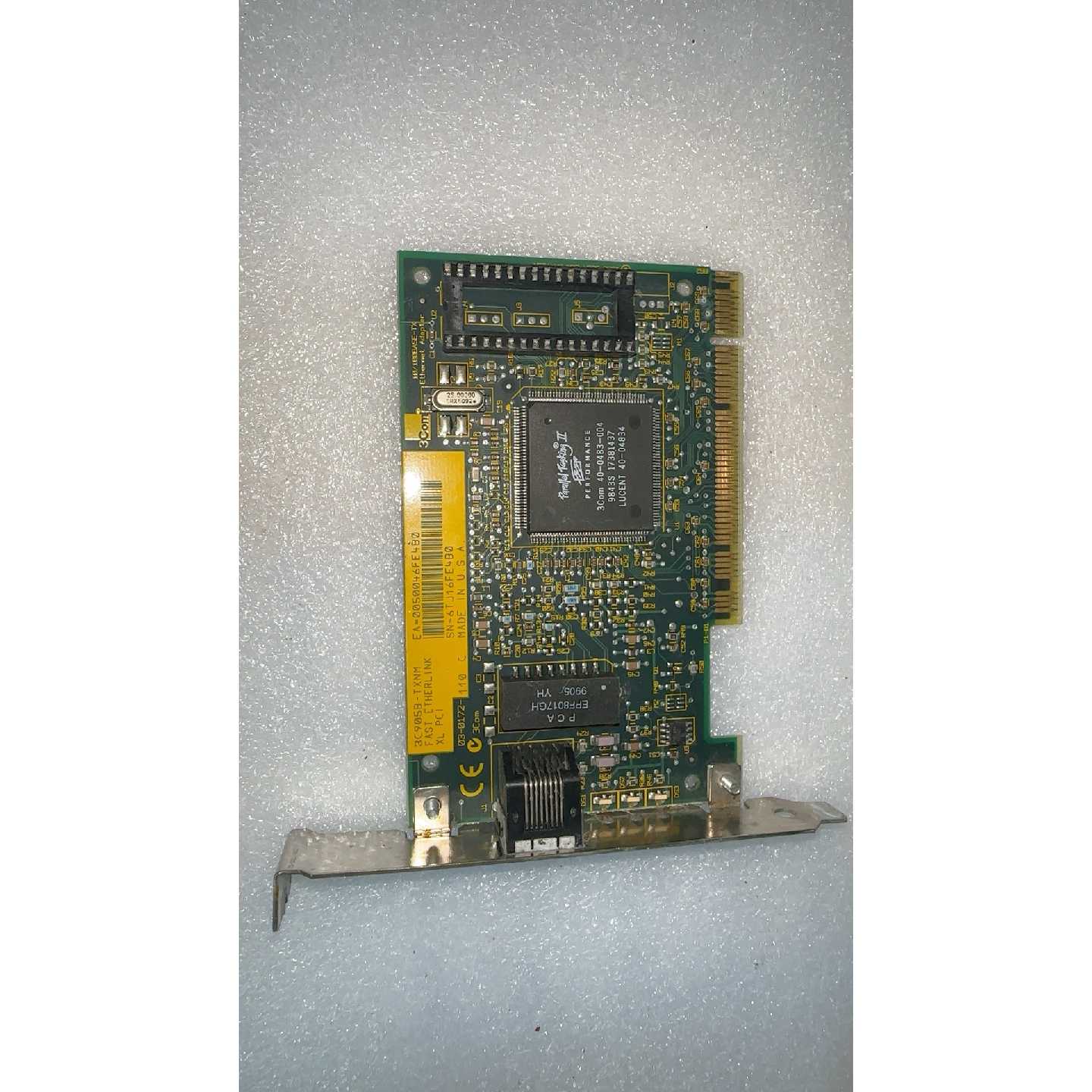 【议价-可维修】【】3Com 3C905B-TXNM百兆PCI网卡 /二手均有货