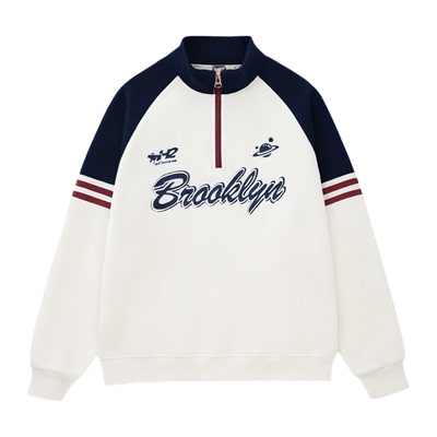 不起球不褪色加绒加厚保暖卫衣潮