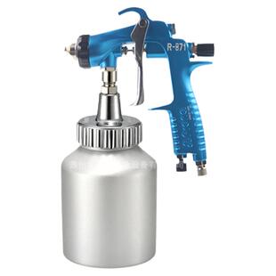 台湾宝丽R-871多彩油漆涂料乳胶漆石膏大理石胶水高粘度手动喷枪