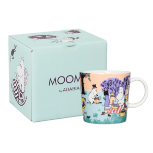 【新品】Arabia奥碧雅moomin姆明进口陶瓷马克杯水杯家用生日礼物