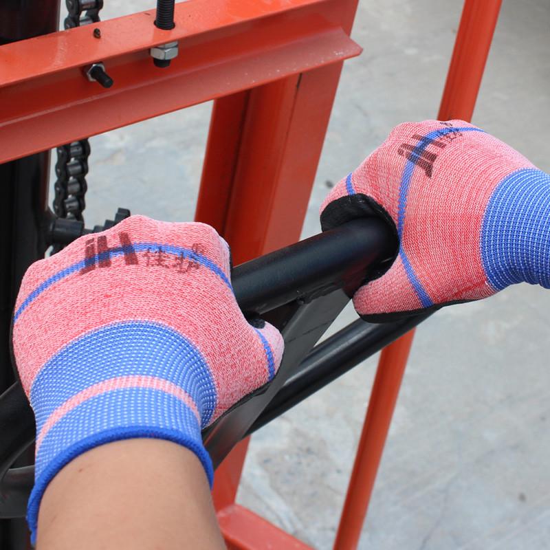工作手套浸胶带胶透气涂软胶皮橡胶男防滑薄款工业发泡王耐磨劳保
