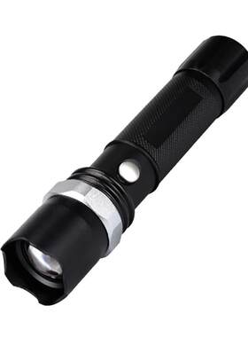 骑行强光手电筒变焦LED18650电池