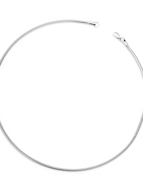 钛钢蛇骨链男女项链锁骨链