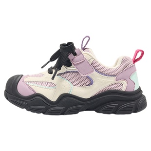 他她童鞋儿童厚底休闲鞋2025秋冬新款男女童轻便运动鞋减震跑步鞋