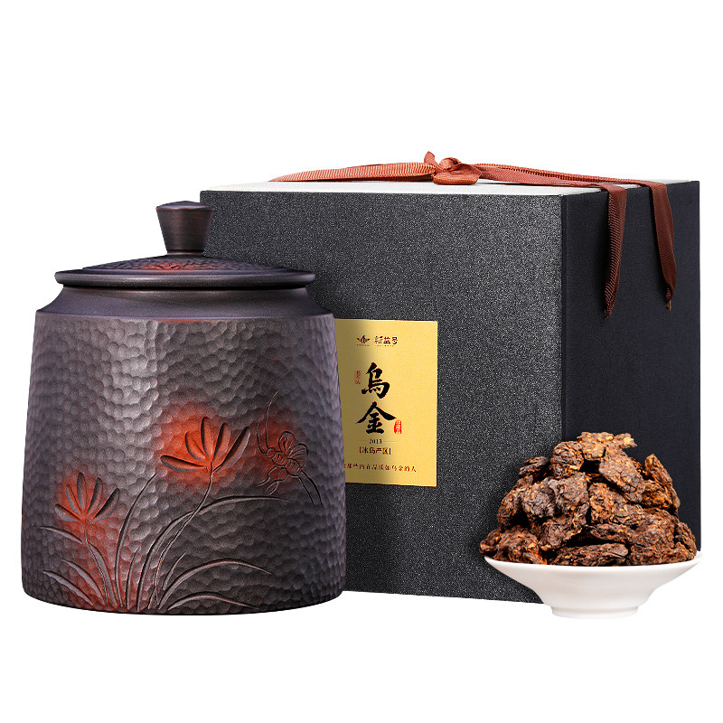 新益号2013冰岛古树熟茶老茶头