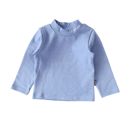 半高领冬季婴儿单件上衣体打底衫