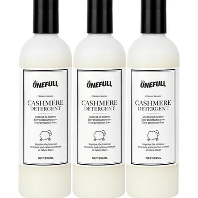 ONEFULL羊绒羊毛洗衣液500ml*3瓶