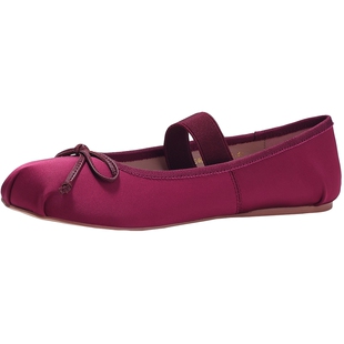 BellaLily新款小众甜酷风软底鞋气质时尚少女风玛丽珍鞋平底单鞋