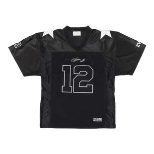 NewJeans同款 2000archives透气网孔宽松运动男女短袖T恤球衣