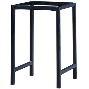 高90cm桌脚架 长方形铁艺桌腿支架 加高桌架 桌子腿置物架 高架子