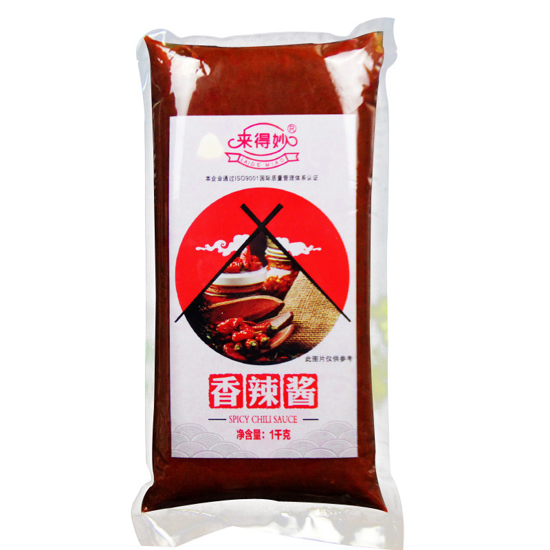 香辣酱袋装调味酱来得秒