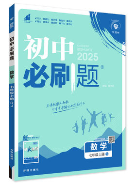 2027版初中必刷题年级区域任选