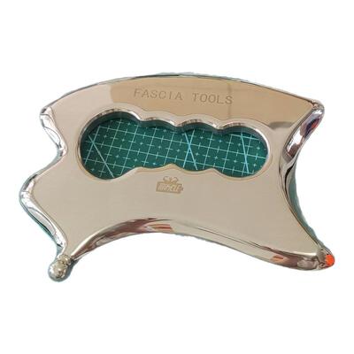 多功能加重缩孔改良版四角刀700g不锈钢筋膜刀肌肉放松按摩刮痧板