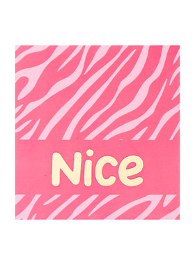 简约少女心新年红包创意Nics方形