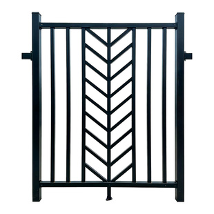 户外锌钢围墙护栏铁艺围栏院子围挡栅栏小区工程厂房隔离栏杆定制