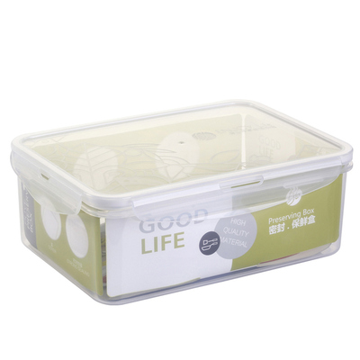 普业长方形微波炉冰箱保鲜盒