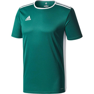 Adidas/阿迪达斯正品 Entrada 18 足球组队队服男子短袖T恤CF1035
