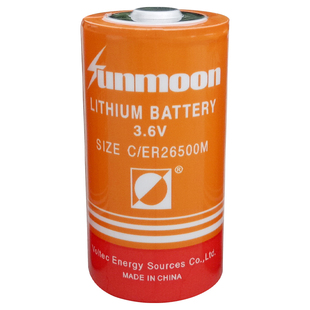 日月ER26500M锂电池3.6V 智能水表流量计物联网燃煤气 7.2V电池组