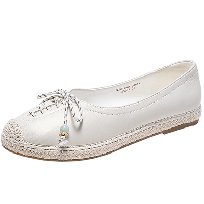 natursun休闲渔夫鞋编织