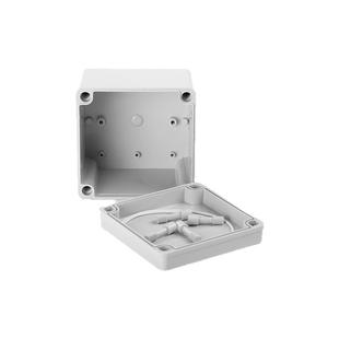 塑料防水接线盒户外壳配电箱监控电源箱室内外端子盒可加工开孔