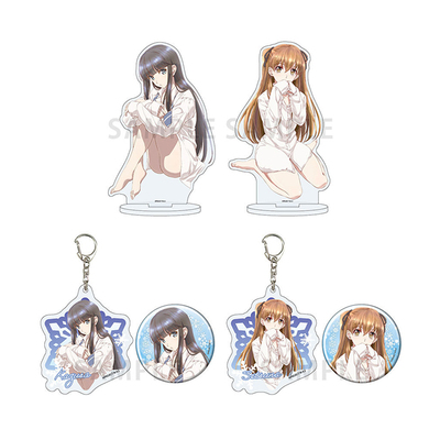 白色相簿2快闪店徽章挂件立牌