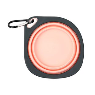 宠物狗碗狗盆便携折叠碗外出户外随行碗吃饭喝水柯基狗狗水碗饭盆