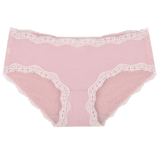 3件129|商场同款MYBODY内裤女立体豹纹提花舒适纯棉底档平角短裤