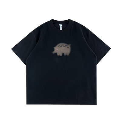 CONTRAFIEND春夏SORONA凉感抗菌吸湿速干T恤宽松纯色舒适百搭短袖