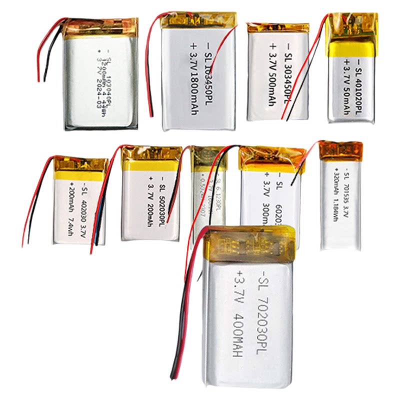 多款3.7V聚合物电池蓝牙耳机电池